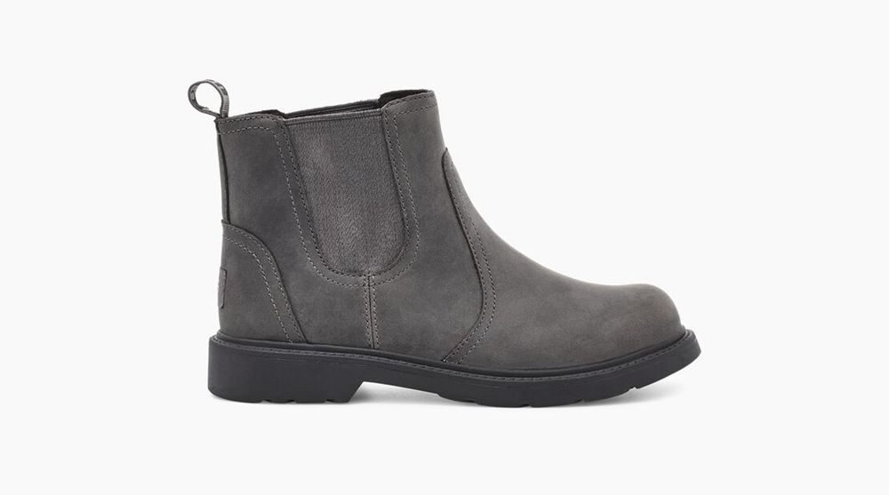 Ugg Chelsea Boot Big Kids - Ugg Bolden Weather Dark Grey - 059PCJHOW